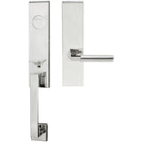 INOX - MH Handleset MT Mortise 221 Aurora Full Dummy 32 RH - Polished Stainless Steel