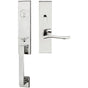 INOX - MH Handleset MT Mortise 225 Waterfall Entry 2-1/2''  32 RHR - Polished Stainless Steel