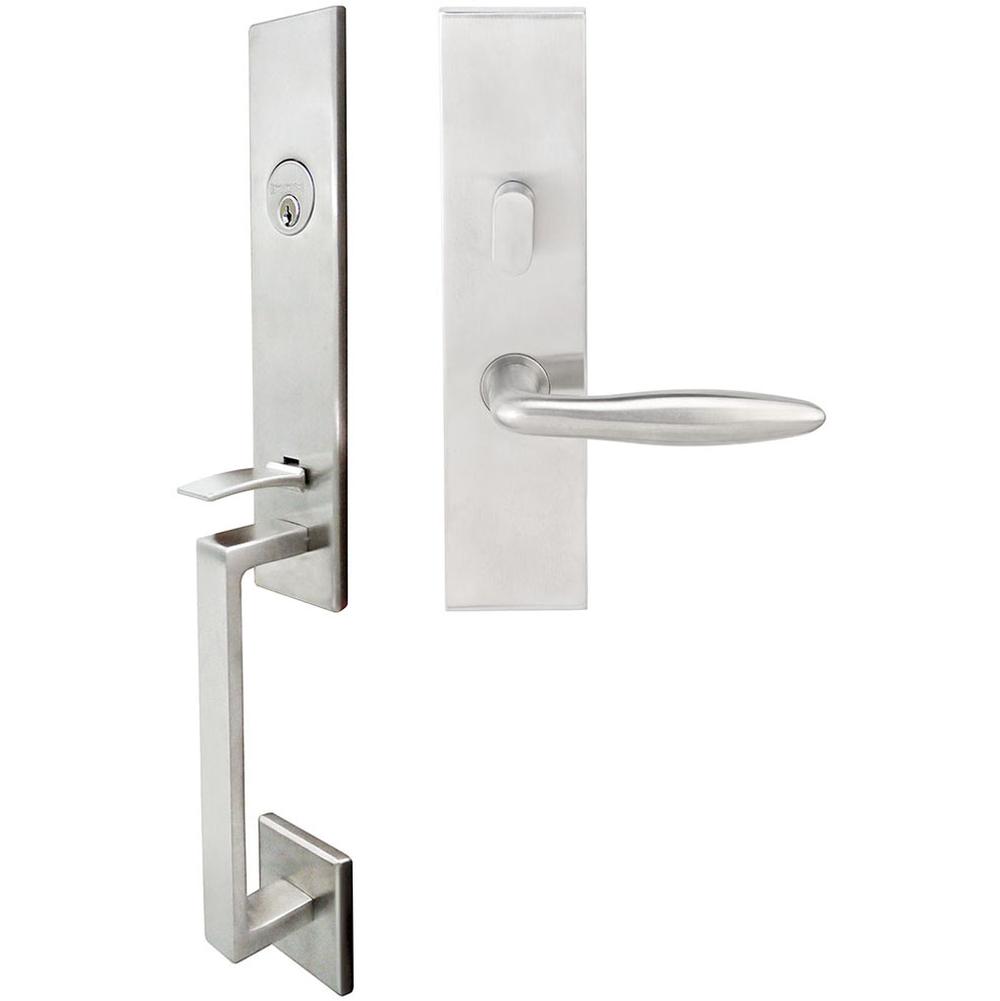 INOX - MH Handleset MT Mortise 226 Summer Entry 2-1/2''  32D RHR - Satin Stainless Steel