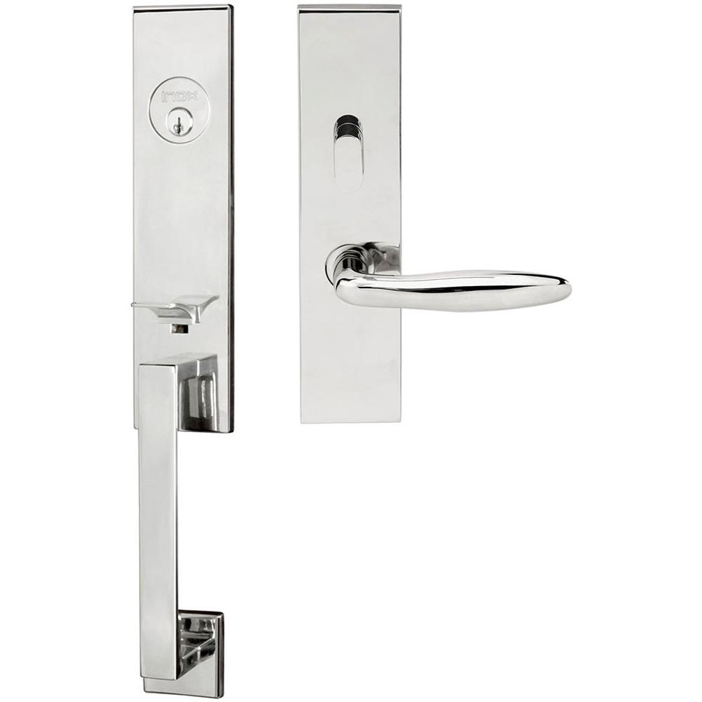 INOX - MH Handleset MT Mortise 226 Summer Entry 2-1/2''  32 LHR - Polished Stainless Steel