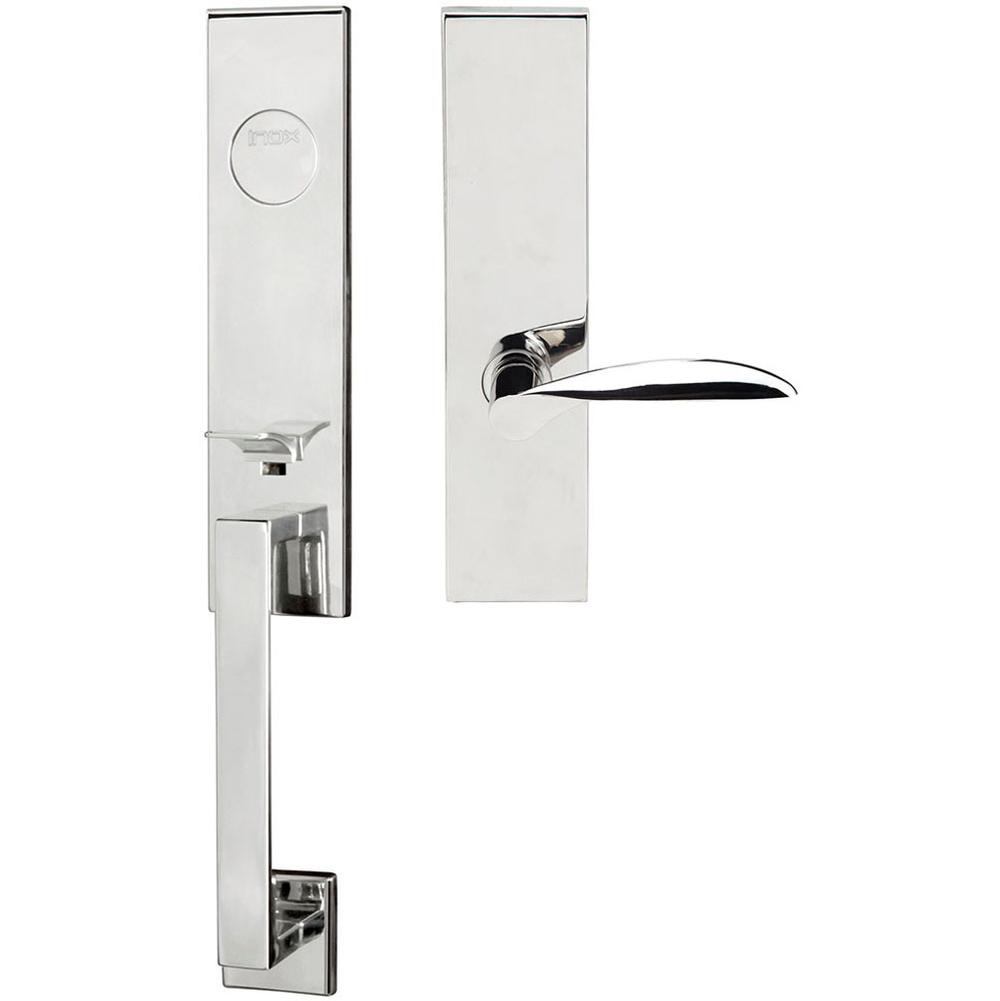 INOX - MH Handleset MT Mortise 227 Stratus Full Dummy 32 LH - Polished Stainless Steel