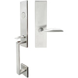INOX - MH Handleset MT Mortise 227 Stratus Full Dummy 32D RH - Satin Stainless Steel