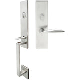 INOX - MH Handleset MT Mortise 227 Stratus Entry 2-1/2''  32D LHR - Satin Stainless Steel