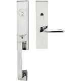 INOX - MH Handleset MT Mortise 227 Stratus Entry 2-1/2''  32 RH - Polished Stainless Steel