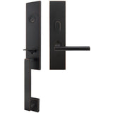 INOX - MH Handleset MT Mortise 243 Sunrise Entry 2-3/4''  10B RHR - Oil Rubbed Bronze