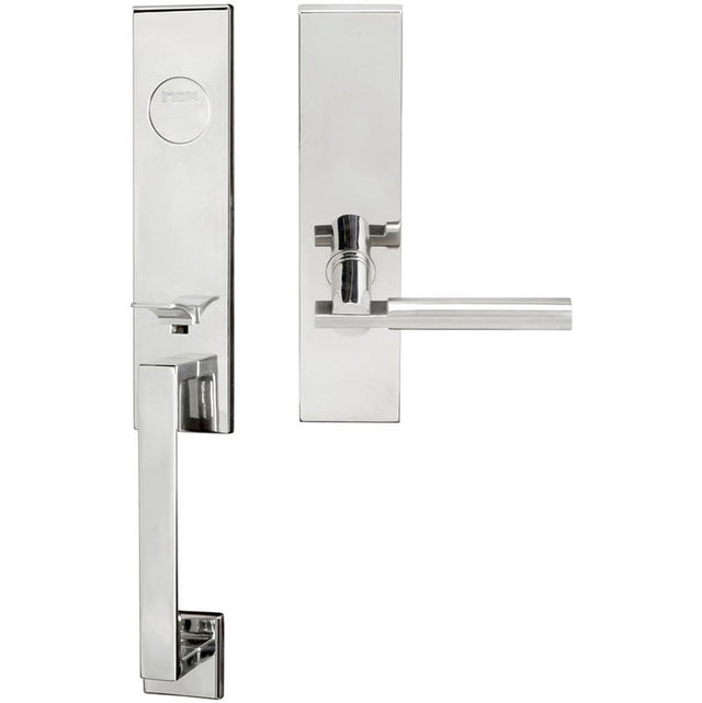 INOX - MH Handleset MT Mortise 251 Sequoia Full Dummy 32 RH - Polished Stainless Steel