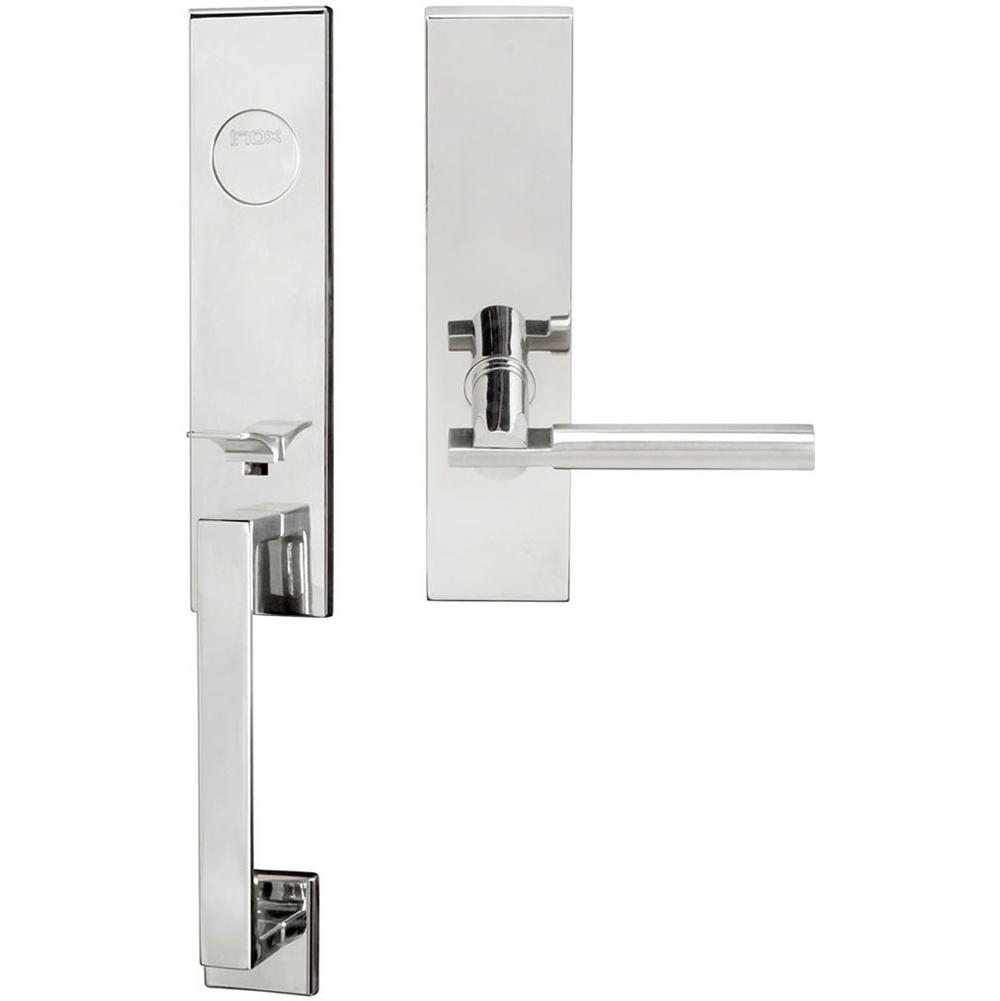 INOX - MH Handleset MT Mortise 251 Sequoia Full Dummy 32 LH - Polished Stainless Steel