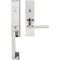 INOX - MH Handleset MT Mortise 251 Sequoia Entry 2-3/4''  32 LHR - Polished Stainless Steel