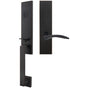 INOX - MH Handleset MT Mortise 311 Crest Full Dummy 10B LH - Oil Rubbed Bronze
