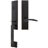 INOX - MH Handleset MT Mortise 311 Crest Full Dummy 10B RH - Oil Rubbed Bronze