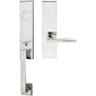 INOX - MH Handleset MT Mortise 344 Ecco Full Dummy 32 RH - Polished Stainless Steel
