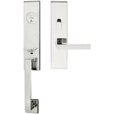 INOX - MH Handleset MT Mortise 345 Tokyo Entry 2-3/4''  32 RH - Polished Stainless Steel