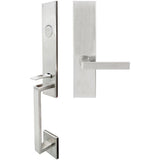 INOX - MH Handleset MT Mortise 345 Tokyo Full Dummy 32D RH - Satin Stainless Steel