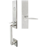 INOX - MH Handleset MT Mortise 351 Toronto Full Dummy 32D RH - Satin Stainless Steel