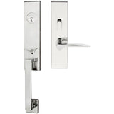 INOX - MH Handleset MT Mortise 351 Toronto Entry 2-1/2''  32 RHR - Polished Stainless Steel