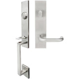 INOX - MH Handleset Tubular Munich Entry 2-3/8''  32D RHR - Satin Stainless Steel