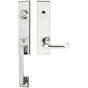INOX - MH Handleset Tubular Munich Entry 2-3/8''  32 LHR - Polished Stainless Steel