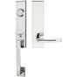 INOX - MH Handleset Tubular Oslo Full Dummy 32 LH - Polished Stainless Steel