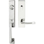 INOX - MH Handleset Tubular Oslo Entry 2-3/4''  32 LH - Polished Stainless Steel