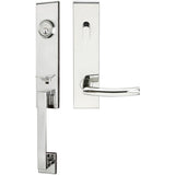 INOX - MH Handleset Tubular Oslo Entry 2-3/8''  32 LHR - Polished Stainless Steel