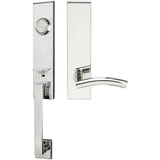 INOX - MH Handleset Tubular Brussels Full Dummy 32 RH - Polished Stainless Steel