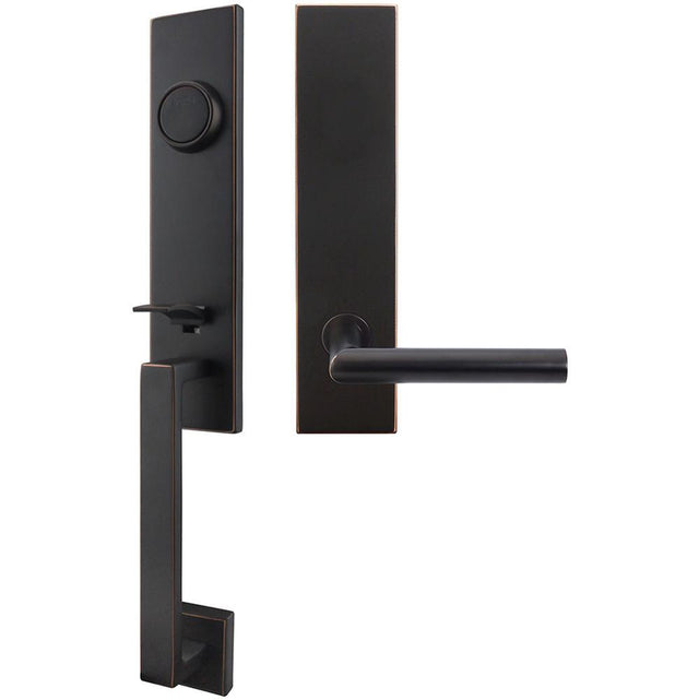 INOX - MH Handleset Tubular Frankfurt Full Dummy 10B RH - Oil Rubbed Bronze