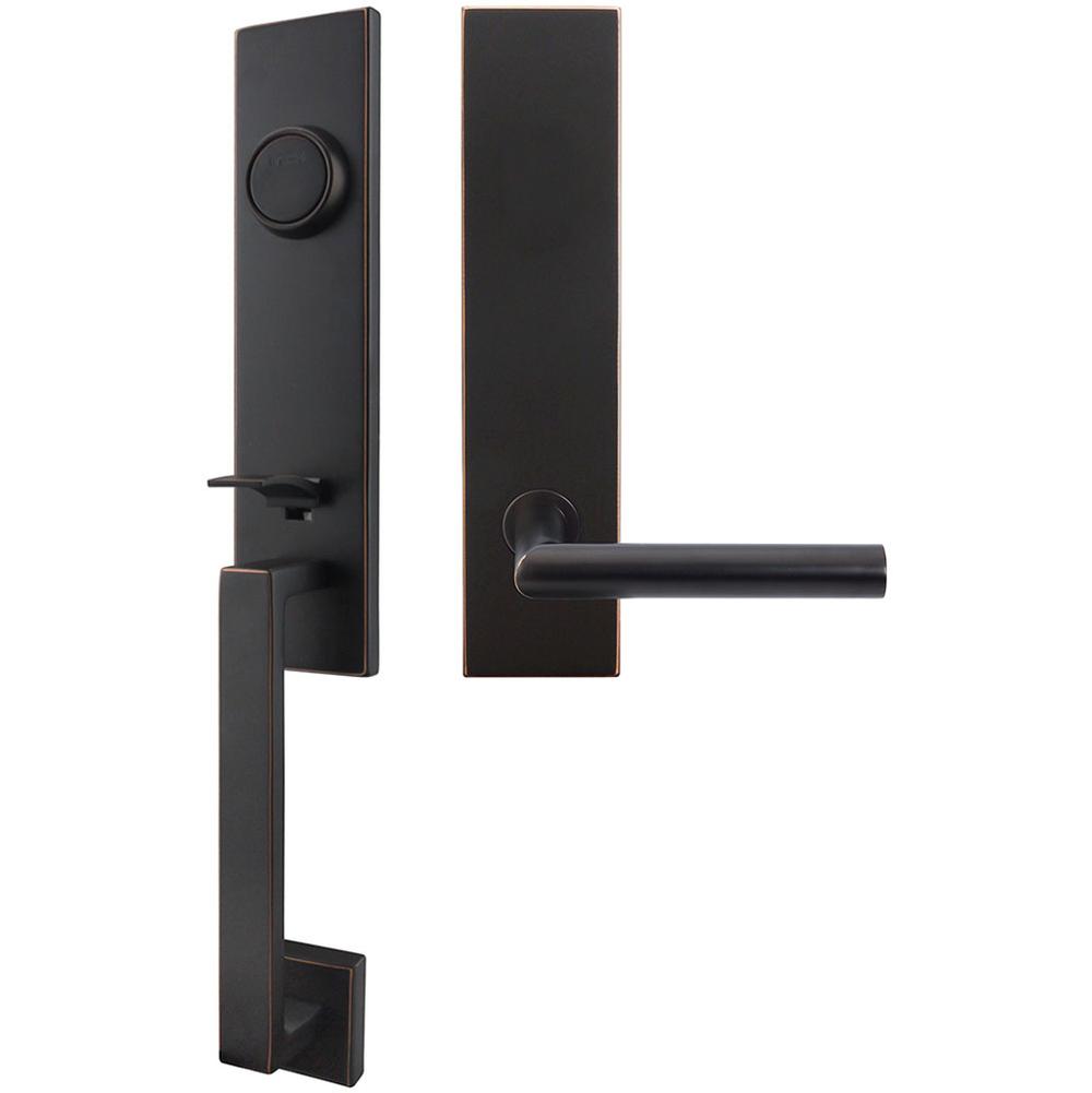 INOX - MH Handleset Tubular Frankfurt Full Dummy 10B LH - Oil Rubbed Bronze
