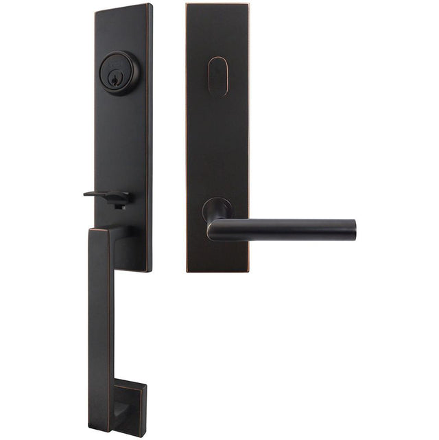 INOX - MH Handleset Tubular Frankfurt Entry 2-3/4''  10B RHR - Oil Rubbed Bronze