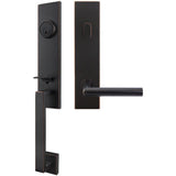 INOX - MH Handleset Tubular Frankfurt Entry 2-3/4''  10B RH - Oil Rubbed Bronze