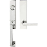 INOX - MH Handleset Tubular Stockholm Full Dummy 32 LH - Polished Stainless Steel