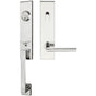 INOX - MH Handleset Tubular Stockholm Entry 2-3/4''  32 RHR - Polished Stainless Steel