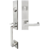 INOX - MH Handleset Tubular Stuttgart Entry 2-3/8''  32D LHR - Satin Stainless Steel