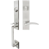 INOX - MH Handleset Tubular Air-stream Entry 2-3/8''  32D RH - Satin Stainless Steel