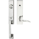 INOX - MH Handleset Tubular Air-stream Entry 2-3/4''  32 RHR - Polished Stainless Steel