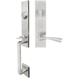 INOX - MH Handleset Tubular Breeze Entry 2-3/8''  32D RHR - Satin Stainless Steel