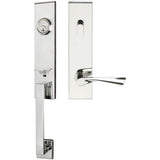 INOX - MH Handleset Tubular Breeze Entry 2-3/4''  32 LHR - Polished Stainless Steel