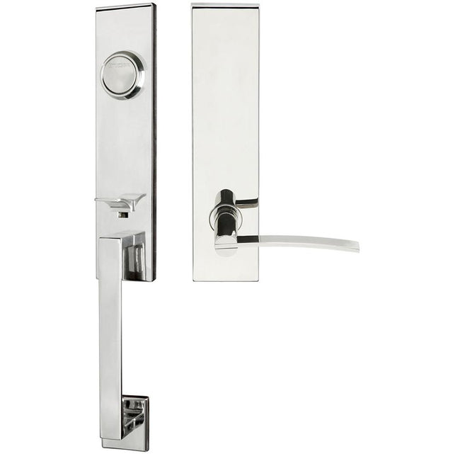 INOX - MH Handleset Tubular Horizon Full Dummy 32 LH - Polished Stainless Steel