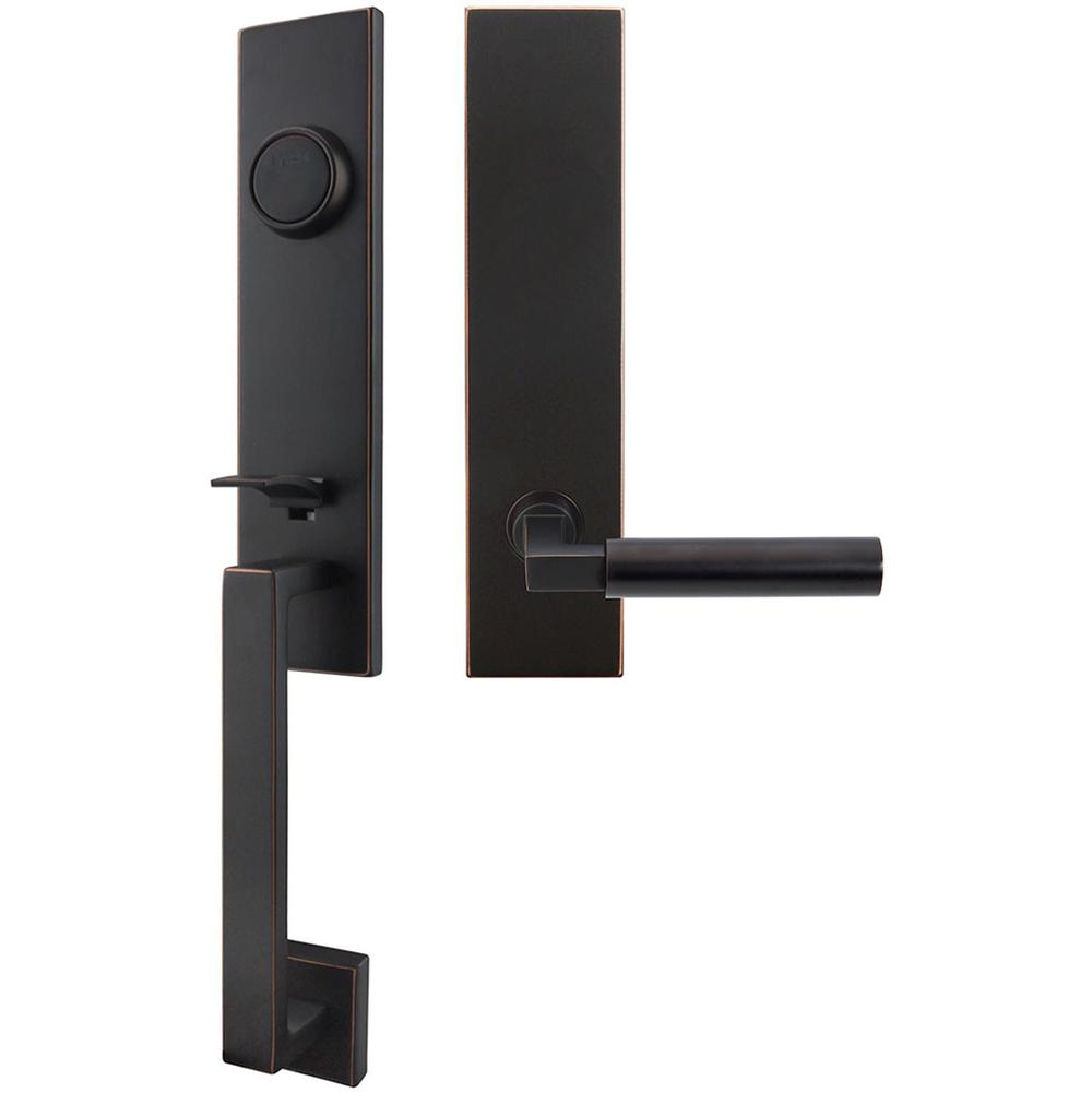 INOX - MH Handleset Tubular Aurora Full Dummy 10B RH - Oil Rubbed Bronze