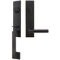 INOX - MH Handleset Tubular Aurora Entry 2-3/8''  10B RH - Oil Rubbed Bronze