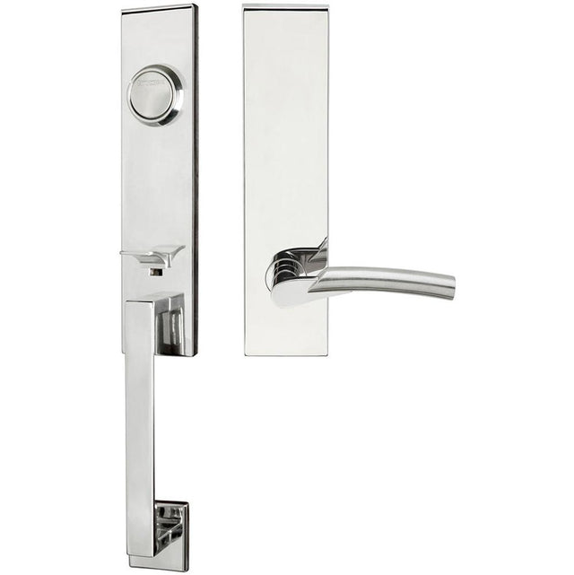 INOX - MH Handleset Tubular Phoenix Full Dummy 32 LH - Satin Stainless Steel