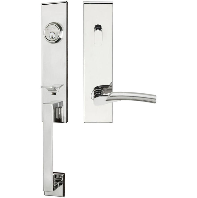 INOX - MH Handleset Tubular Phoenix Entry 2-3/8''  32 RH - Satin Stainless Steel