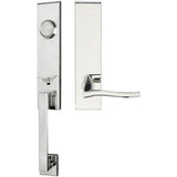 INOX - MH Handleset Tubular Waterfall Full Dummy 32 LH - Polished Stainless Steel