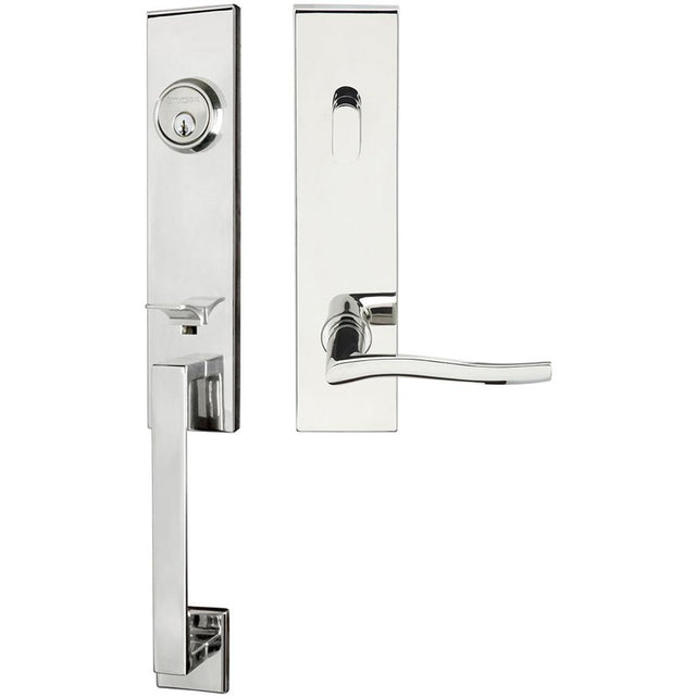 INOX - MH Handleset Tubular Waterfall Entry 2-3/4''  32 RHR - Polished Stainless Steel