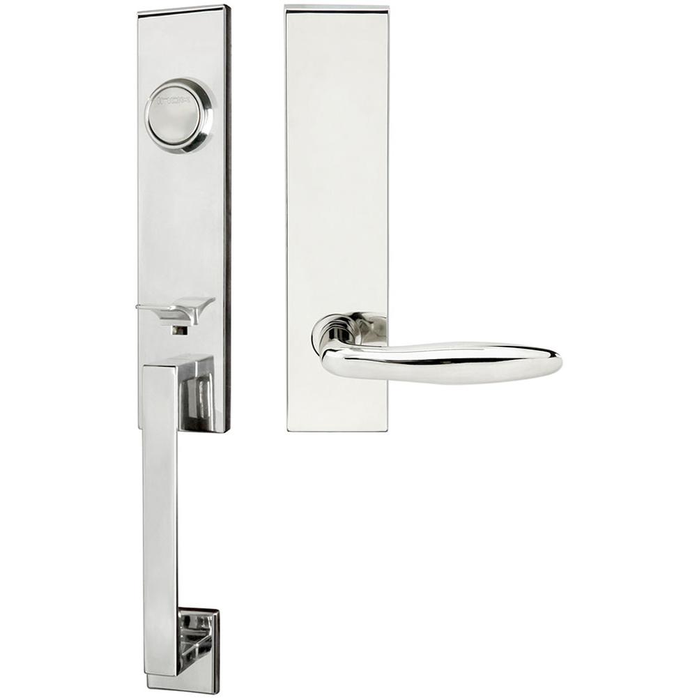 INOX - MH Handleset Tubular Summer Full Dummy 32 LH - Polished Stainless Steel