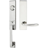 INOX - MH Handleset Tubular Summer Full Dummy 32 LH - Polished Stainless Steel