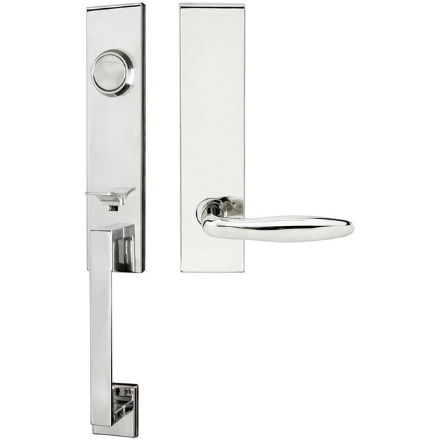 INOX - MH Handleset Tubular Summer Full Dummy 32 LH - Polished Stainless Steel