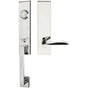 INOX - MH Handleset Tubular Stratus Full Dummy 32 LH - Polished Stainless Steel