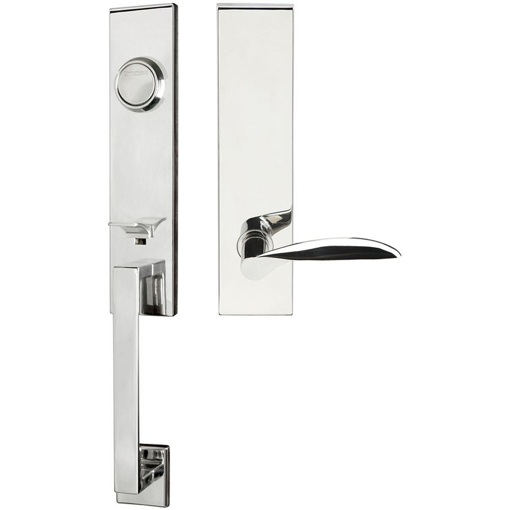 INOX - MH Handleset Tubular Stratus Full Dummy 32 RH - Polished Stainless Steel