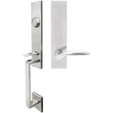 INOX - MH Handleset Tubular Stratus Full Dummy 32D LH - Satin Stainless Steel