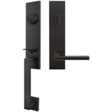 INOX - MH Handleset Tubular Sunrise Entry 2-3/4''  10B LH - Oil Rubbed Bronze